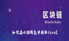 如何在小狐钱包中提取Core？