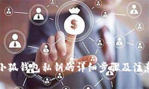 找回小狐钱包私钥的详细步骤及注意事项
