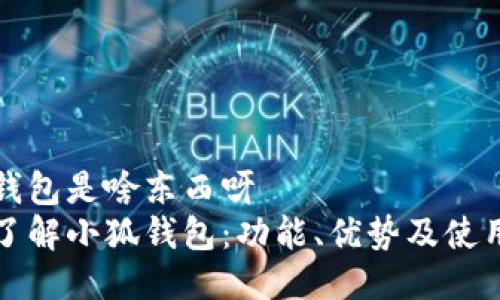 小狐钱包是啥东西呀
全面了解小狐钱包:功能、优势及使用指南