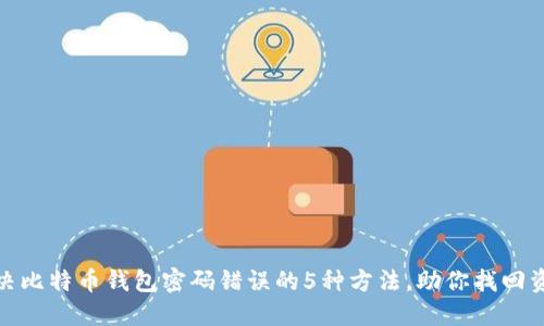 解决比特币钱包密码错误的5种方法，助你找回资金