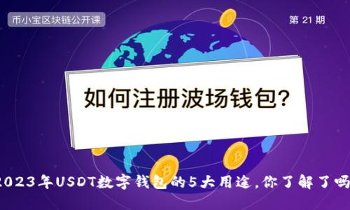 2023年USDT数字钱包的5大用途,你了解了吗?