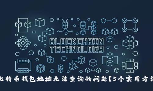 如何解决比特币钱包地址无法查询的问题？5个实用方法供您参考